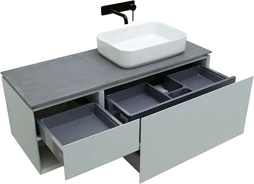 Тумба-умывальник подвесная Allen Brau Infinity 120 R папирус 1.21008.PWM+