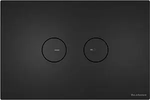 Клавиша смыва для унитаза ArtCeram INOX 715.000.BM черный матовый, 1