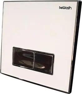 Клавиша смыва для унитаза beWash Vago P05WC 500RZVP0500BYC000001 белое стекло/хром Клавиша смыва для унитаза beWash Vago P05WC 500RZVP0500BYC000001 белое стекло/хром, 1