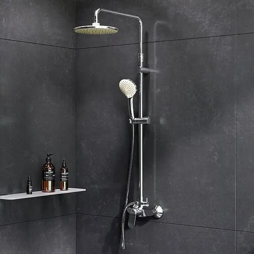 Душевая система со смесителем для душа Am.Pm Sunny хром F0785C800 Душевая система со смесителем для душа Am.Pm Sunny хром F0785C800