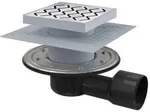 Трап горизонтальный Set Ravak SN501 100x100мм X01435 Трап горизонтальный Set Ravak SN501 100x100мм X01435, 1