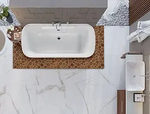 Ванна акриловая отдельностоящая Vagnerplast Blanca WT 175x80 VPBV175BLA7WTX-04, 5