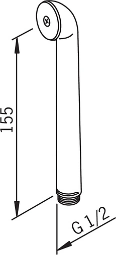 Лейка ручного душа Oras хром 242031