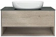Тумба-умывальник подвесная Kerama Marazzi Plaza Modern 100 дуб орегон PL.M.100.1\OAK.O+