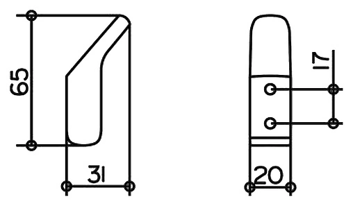 Крючок Keuco Collection Moll хром 12715010000 Крючок Keuco Collection Moll хром 12715010000