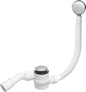 Слив-перелив для ванны Mc Alpine сатин MRB11-SC Слив-перелив для ванны Mc Alpine сатин MRB11-SC, 1