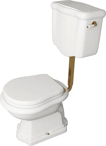 Унитаз со средним бачком Kerasan Retro белый 101001+107201+