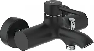 Смеситель для ванны Ideal Standard Ceraline чёрный матовый/хром BC199U4 Смеситель для ванны Ideal Standard Ceraline чёрный матовый/хром BC199U4, 1