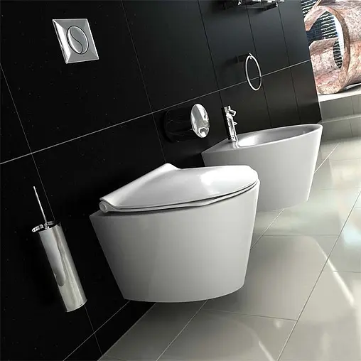 Крышка-сиденье для унитаза с микролифтом Am.Pm Bliss L белый C537851WH