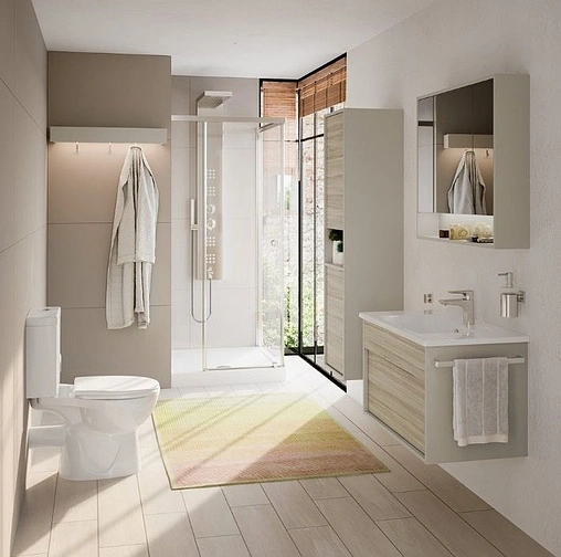 Унитаз-компакт Norm Nord белый 9845B099-7201