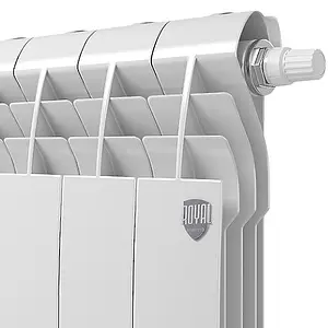 Радиатор биметаллический 10 секций нижнее правое подключение Royal Thermo BiLiner VD 350 Bianco Traffico RTBBTVDR35010 Радиатор биметаллический 10 секций нижнее правое подключение Royal Thermo BiLiner VD 350 Bianco Traffico RTBBTVDR35010, 2