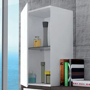 Шкаф Aquaton Интегро 40 белый матовый 1A144303IN01L, 3