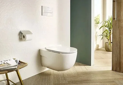 Унитаз подвесной безободковый Roca Meridian Rimless белый A34H240000