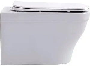 Унитаз подвесной безободковый Aquatek Амадео белый AQ1163-00, 4