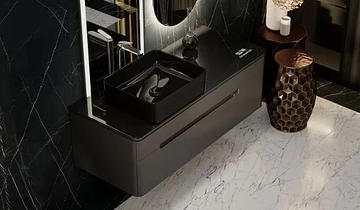 Тумба под умывальник подвесная Jorno Shine 120 с МФУ антрацит Shi.01.120-M/P/A Тумба под умывальник подвесная Jorno Shine 120 с МФУ антрацит Shi.01.120-M/P/A