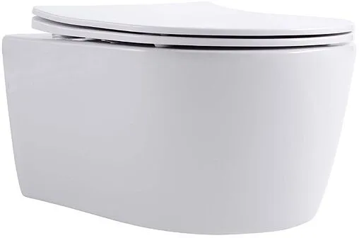 Унитаз подвесной безободковый Aquatek Европа New белый AQ1106-00