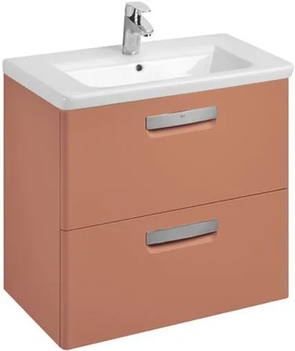 Тумба-умывальник подвесная Roca The Gap Original 70 терракота ZRU9307838+327471000