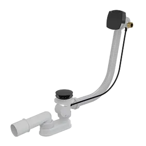 Слив-перелив для ванны с функцией налива AlcaPlast чёрный матовый A564BLACK Слив-перелив для ванны с функцией налива AlcaPlast чёрный матовый A564BLACK, 1