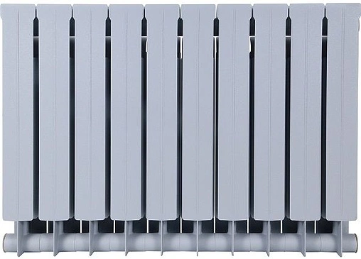 Радиатор биметаллический 10 секций Global Style Plus 500 серый Радиатор биметаллический 10 секций Global Style Plus 500 серый