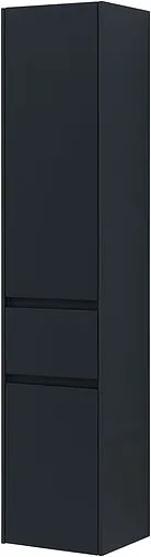 Шкаф-пенал подвесной Aquanet Бруклин 35 R чёрный 00310138