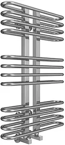 Полотенцесушитель водяной лесенка Terminus Сахара П12 500х800 полированная сталь 4670078529770, 1