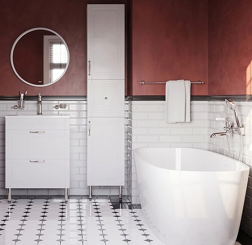 Тумба под умывальник напольная IDDIS Oxford 60 белый OXF60W0i95