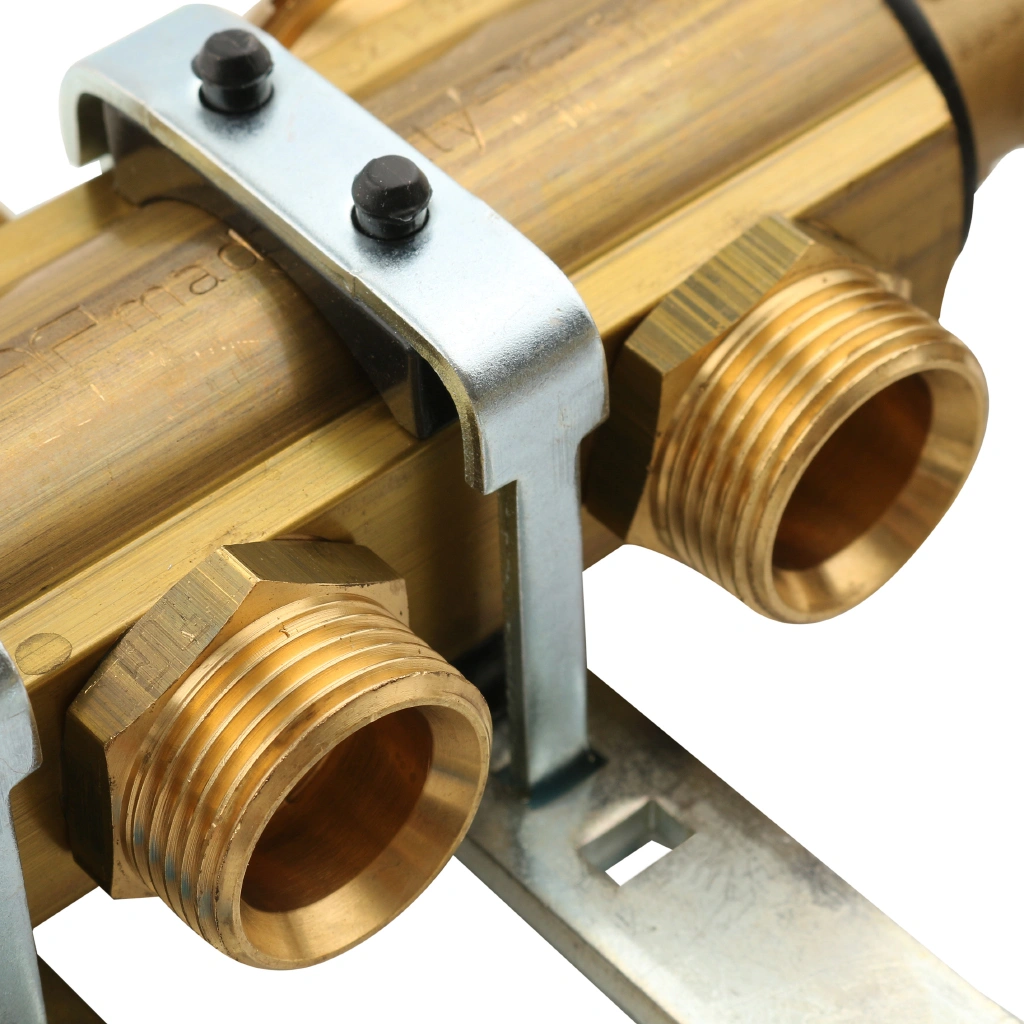 Группа коллекторная без расходомеров 12 отводов 1"в/в x ¾"ек Tiemme 3870049