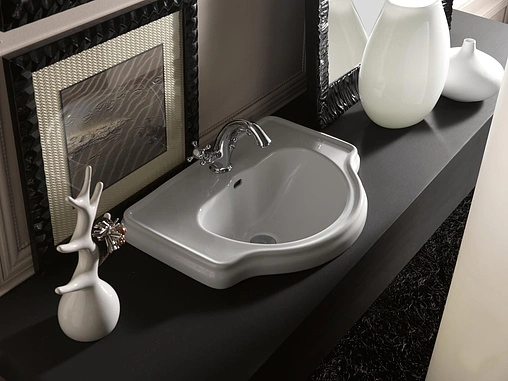 Раковина Kerasan Retro 62 белый 103001*1