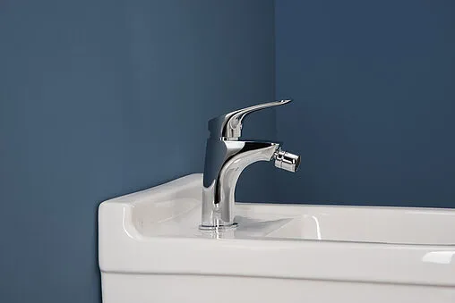 Смеситель для биде Aquanet Conte хром SD91384 Смеситель для биде Aquanet Conte хром SD91384