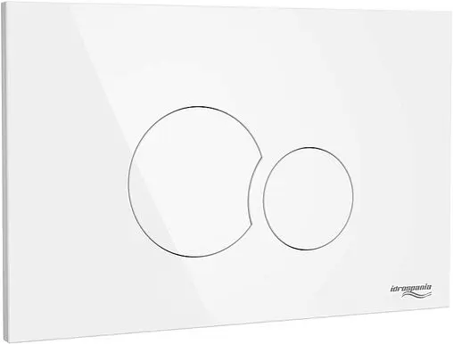 Комплект 5 в 1 Idrospania Tabarca 40230+30360+AZ-0017 E-R с кнопкой белый глянцевый