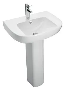 Раковина Jacob Delafon Odeon Up 60 белый E4700-00 Раковина Jacob Delafon Odeon Up 60 белый E4700-00, 4