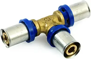 Тройник пресс соединительный 26мм x 26мм x 26мм General Fittings 5T0010H263000T, 1