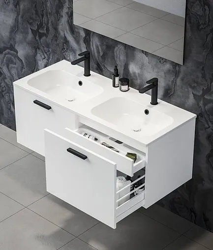 Тумба под умывальник подвесная Ravak SD Chrome II 120 белый X000001747