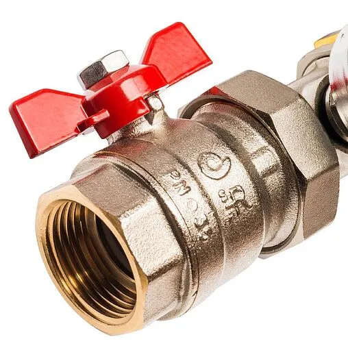 Группа коллекторная с расходомерами 9 отводов 1&quot;в/в x ¾&quot;ек Stout SMB 0473 000009