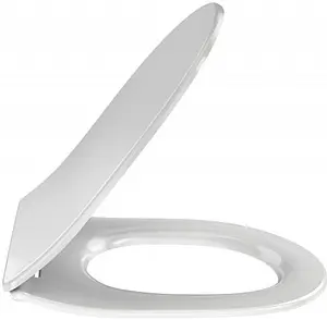 Крышка-сиденье для унитаза с микролифтом Jacob Delafon Odeon Rive Gauche белый E24889-00 Крышка-сиденье для унитаза с микролифтом Jacob Delafon Odeon Rive Gauche белый E24889-00, 1