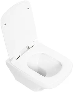 Унитаз подвесной безободковый BelBagno Sela белый BB3201CHR Унитаз подвесной безободковый BelBagno Sela белый BB3201CHR, 3