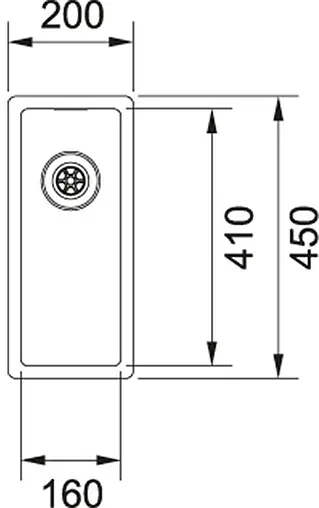 Мойка кухонная Franke Box BXX 210/110-16 нержавеющая сталь 127.0453.651 Мойка кухонная Franke Box BXX 210/110-16 нержавеющая сталь 127.0453.651