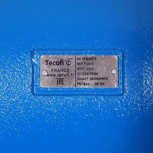 Фильтр сетчатый фланцевый Ду200 Tecofi F3240N-0200