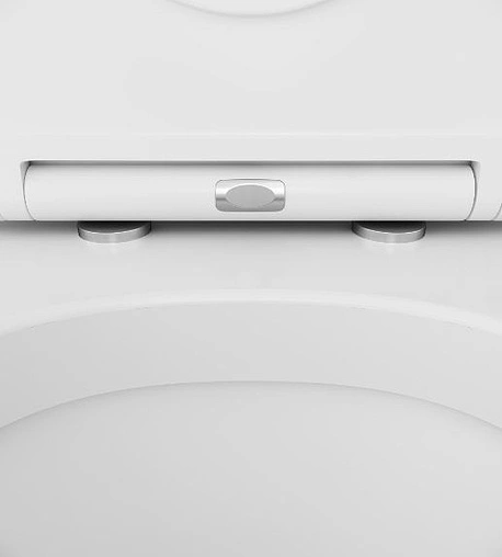 Комплект 6 в 1 Am.Pm Gem IS301.901738 с кнопкой белый глянцевый