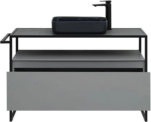 Тумба под умывальник напольная Allen Brau Priority 120 платина 1.31004.PGM