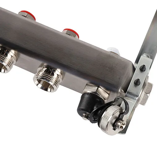 Группа коллекторная без расходомеров 11 отводов 1&quot;в/в x ¾&quot;ек Rommer RMS-3201-000011