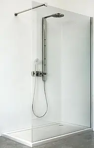 Душевое ограждение 1500мм прозрачное стекло Roltechnik Walk WALK G/1500 940-1500000-00-02, 1