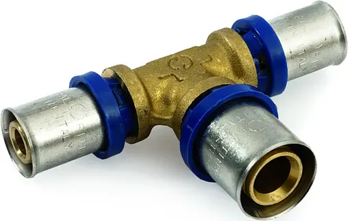 Тройник пресс редукционный 16мм x 20мм x 16мм General Fittings 5T0013H566656T