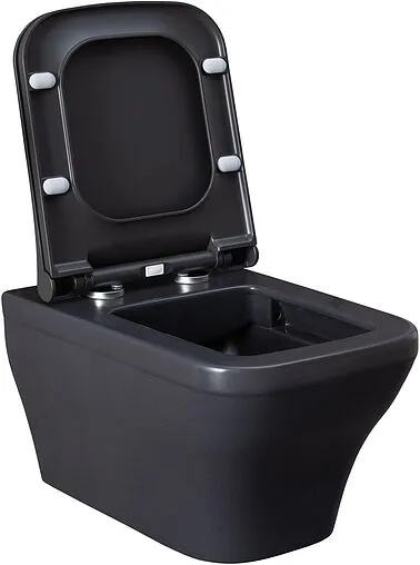 Унитаз подвесной безободковый Allen Brau Infinity антрацит 4.21011.AN