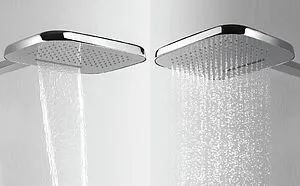 Лейка верхнего душа с настенным креплением Cezares Tesoro хром TESORO-F-TD2P-01, 3