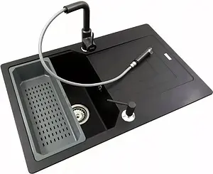 Смеситель для кухни с выдвижным изливом Franke Urban Pull-out хром 115.0595.083 Смеситель для кухни с выдвижным изливом Franke Urban Pull-out хром 115.0595.083, 3