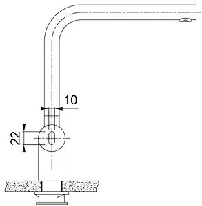 Смеситель для кухни Franke Atlas Neo Sensor чёрный матовый 115.0625.525 Смеситель для кухни Franke Atlas Neo Sensor чёрный матовый 115.0625.525, 3