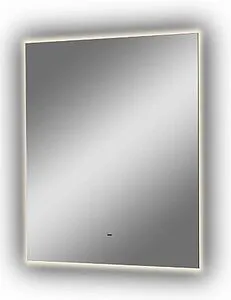 Зеркало с подсветкой Continent Trezhe Led 60x70 с бесконтактным сенсором белый ЗЛП542, 3