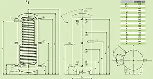 Буферная емкость Drazice NADO 1000/45 v6 121580350, 2