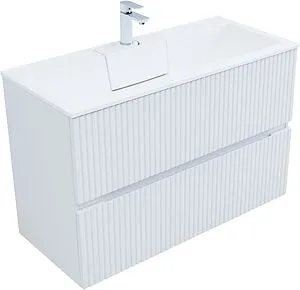 Тумба-умывальник Aquanet Джейн 100 белый матовый 00313288+, 5